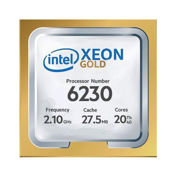 Intel Xeon Gold 6230 Srf8w (2.10GHz, 27.5 MB, 20 Cores, LGA 3647 CPU