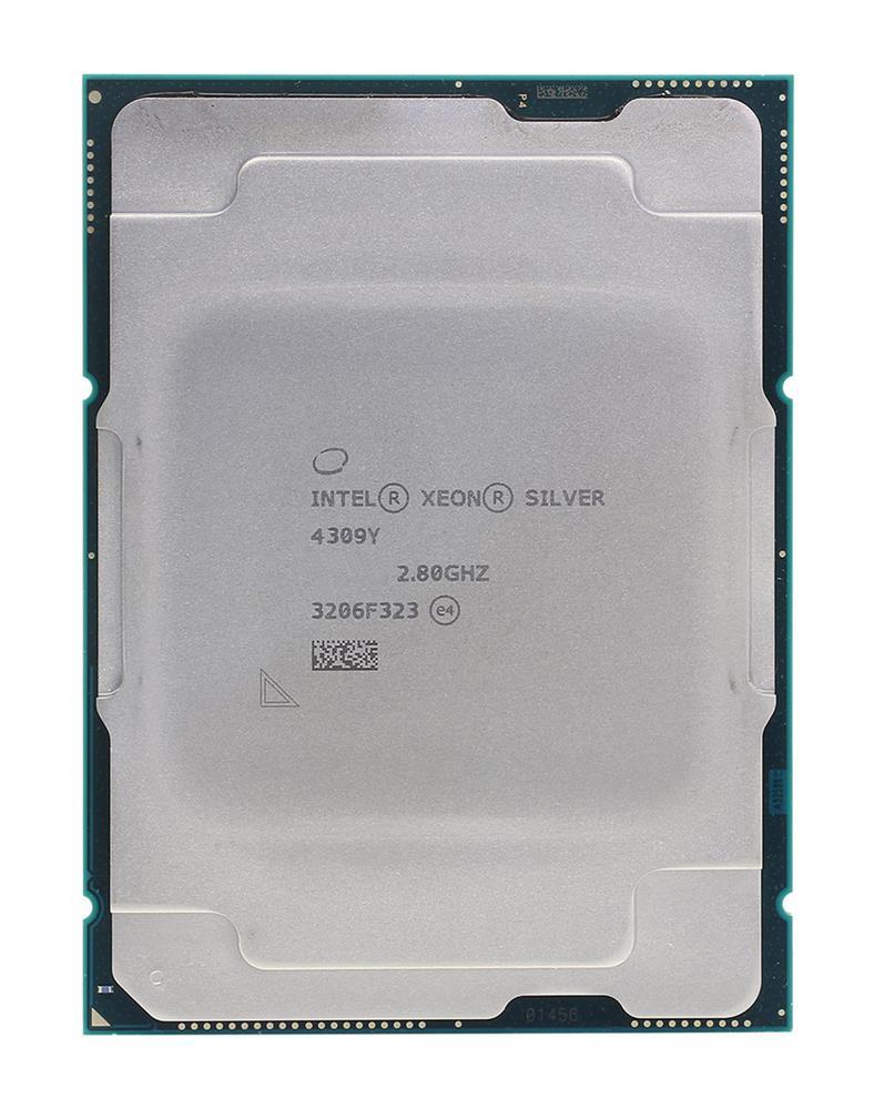 P4X-ICX4309Y-SRKXS SuperMicro 2.80GHz 12MB L3 Cache Socket FCLGA4189 Intel Xeon Silver 4309Y 8-Core Processor Upgrade