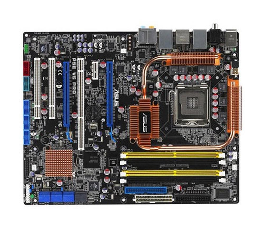 P5E3 WS Professional ASUS Socket LGA 775 Intel X38 Express + ICH9R Chipset Pentium / Celeron / Pentium 4 / Pentium Extreme Edition / Pentium D / Core 2 Duo / Core 2 Extreme / Core 2 Quad / Celeron 400 Series Processors Support DDR3 4x DIMM 6x SATA 3.0Gb/s ATX Server Motherboard (Refurbished)

