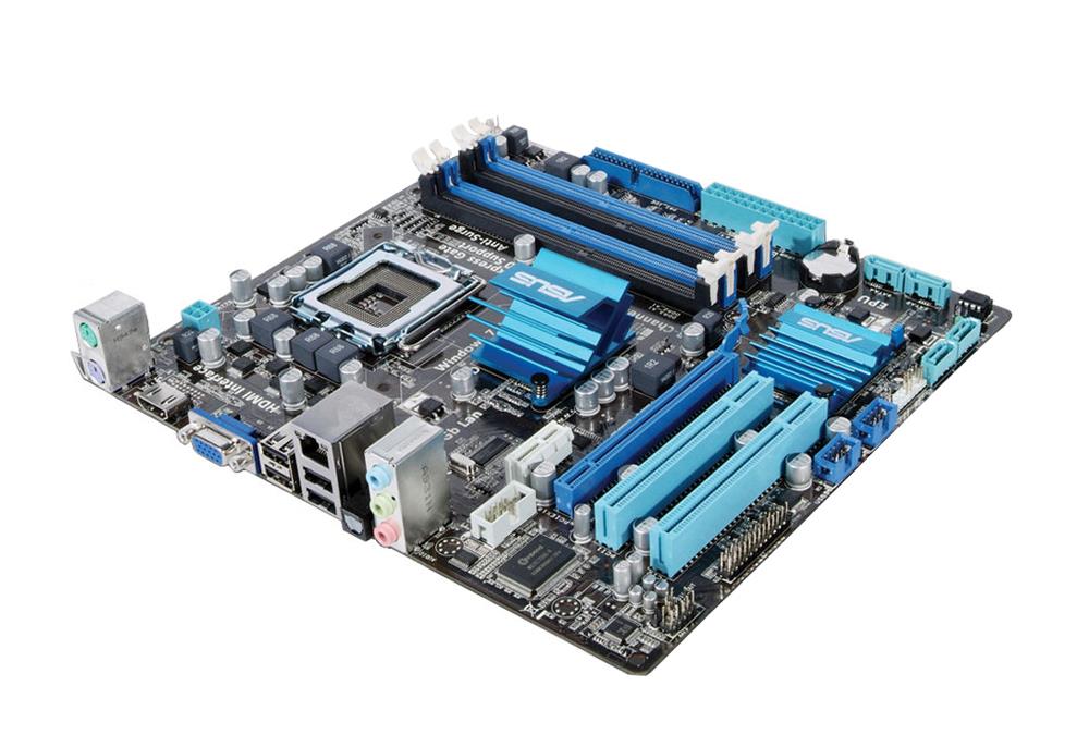 P5G41C-M ASUS Socket LGA 775 Intel G41 + ICH7 Chipset Core 2 Quad/ Core 2 Extreme/ Core 2 Duo/ Pentium Dual-Core/ Celeron Dual-Core/ Celeron Processors Support DDR3 2x DIMM 4x SATA 3.0Gb/s uATX Motherboard (Refurbished)