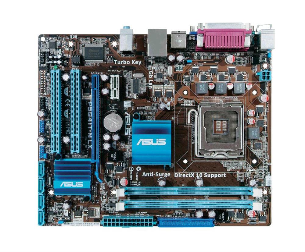 P5G41T-M-LE ASUS P5G41T-M LE Socket LGA 775 Intel G41/ICH7 Chipset Core 2 Quad/Core 2 Extreme/Core 2 Duo/Pentium Dual-Core/Celeron Dual-Core /Celeron Processors Support DDR3 2x DIMM 4x SATA 3.0Gb/s uATX Motherboard (Refurbished)