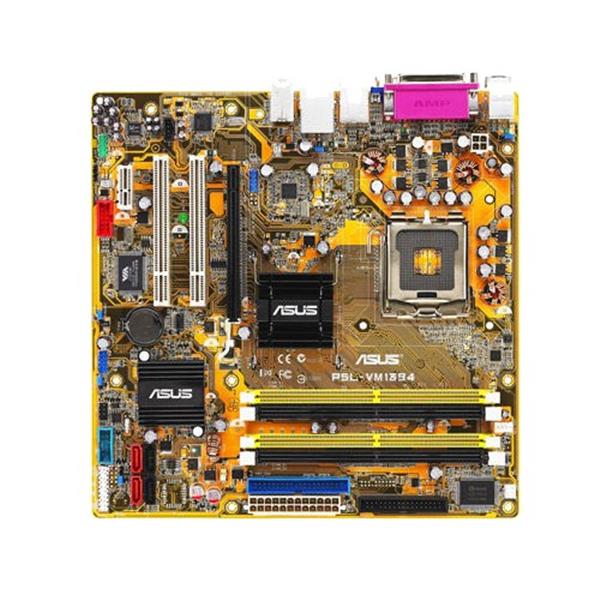 P5L-VM1394 ASUS P5L-VM 1394 Socket LGA 775 Intel 945G + ICH7 Chipset Core 2 Extreme/ Core 2 Duo/ Pentium D Celeron Processors Support DDR2 4x DIMM 4x SATA 3.0Gb/s Micro-ATX Motherboard (Refurbished)