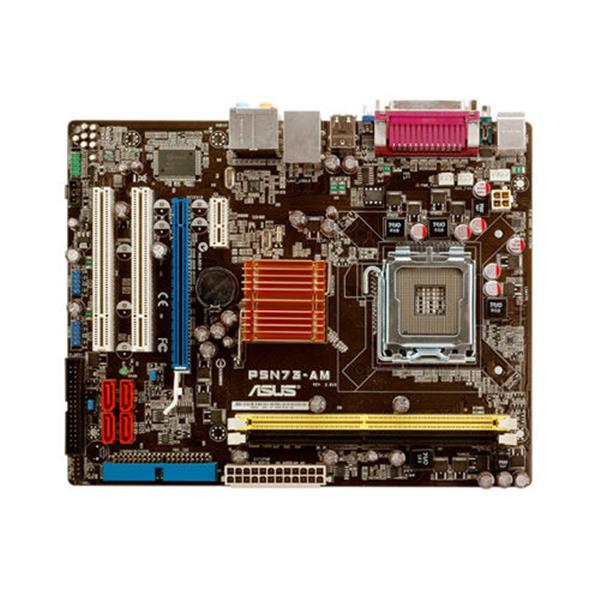 P5N73-AM ASUS Socket LGA 775 Nvidia GeForce 7050 + nForce 610i Chipset Core 2 Quad/ Core 2 Duo/ Pentium D/ Pentium 4/ Celeron Processors Support DDR2 2x DIMM 4x SATA 3.0Gb/s Micro-ATX Motherboard (Refurbished)