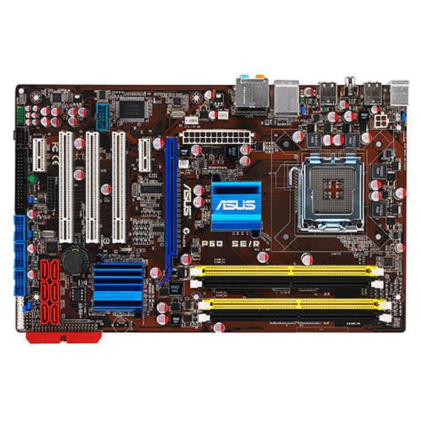 P5Q SE/R ASUS Socket LGA 775 Intel P45 + ICH10R Chipset Core 2 Quad/ Core 2 Extreme/ Core 2 Duo/ Pentium Dual-Core/ Celeron Dual-Core Processors Support DDR2 4x DIMM 6x SATA 3.0Gb/s ATX Motherboard (Refurbished)