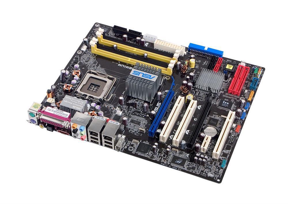 P5WD2-E Premium ASUS Socket LGA 775 Intel 975X + ICH7R Chipset Intel Pentium 4/ Celeron Processors Support DDR2 4x DIMM 4x SATA 3.0Gb/s ATX Motherboard (Refurbished)