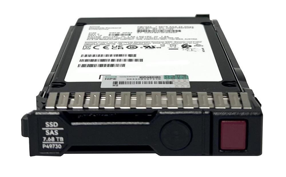 P63837-B21-ACC HP 7.68TB PCI Express NVMe 4.0 Read Intensive 2.5-inch Internal Solid State Drive (SSD)