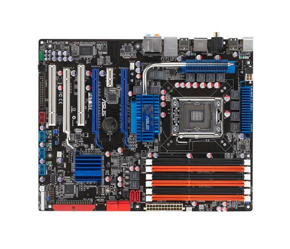P6T SE ASUS Socket LGA 1366 Intel X58/ICH10R Chipset Core i7 Processor Extreme Edition/Core i7 Processors Support DDR3 6x DIMM 6x SATA 3.0Gb/s ATX Motherboard (Refurbished)