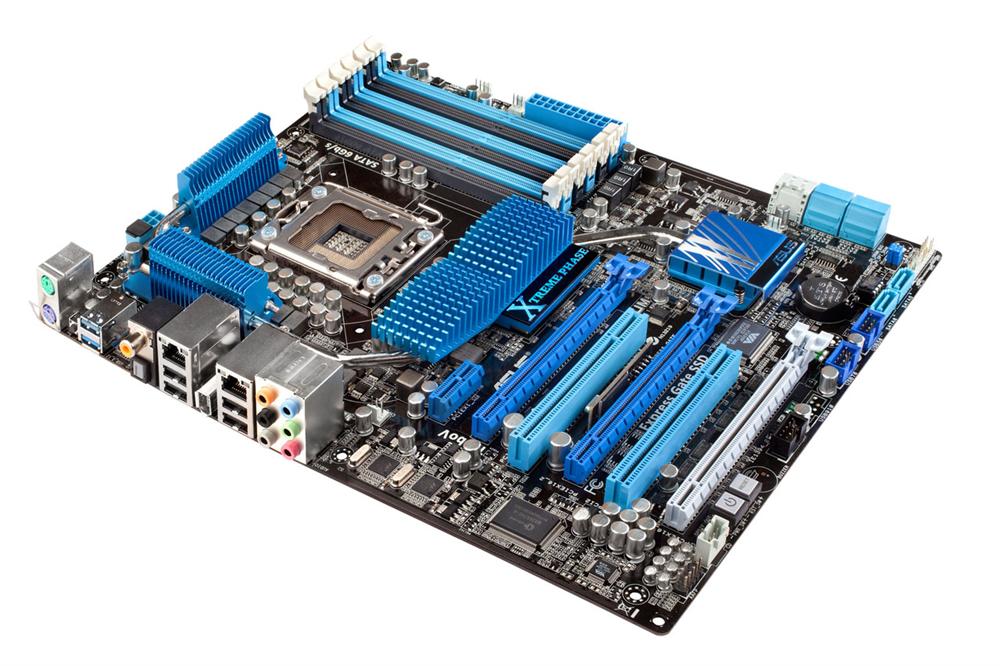 P6X58D ASUS-E Socket LGA 1366 Intel X58/ ICH10R Chipset Core i7 Extreme Edition/ Core i7 Processors Support DDR3 6x DIMM 6x SATA 3.0Gb/s ATX Motherboard (Refurbished)