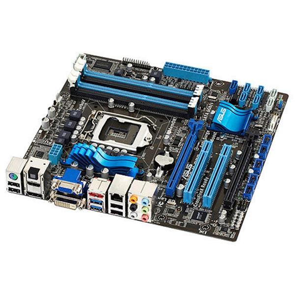 P8H61-M PLUS ASUS Socket LGA 1155 Intel H61 Chipset 2nd Generation Core i7 / i5 / i3 Processors Support DDR3 2x DIMM 4x SATA 3.0Gb/s Micro-ATX Motherboard (Refurbished)
