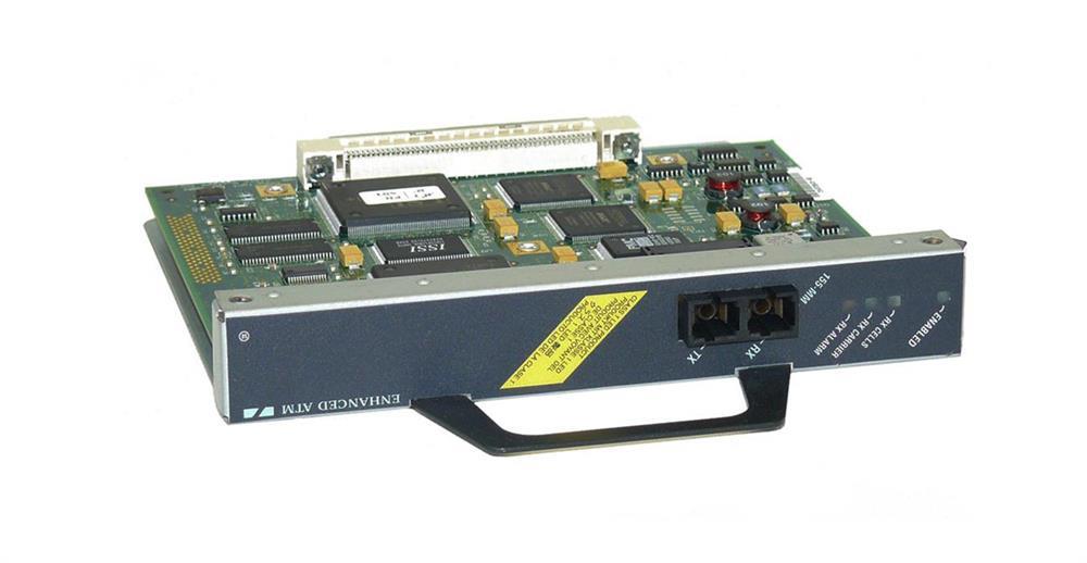 PA-A3-OC3SMI Cisco 1-Port ATM OC-3c/STM-1 Single-mode (IR) Port Adapter Enhanced (Refurbished)
