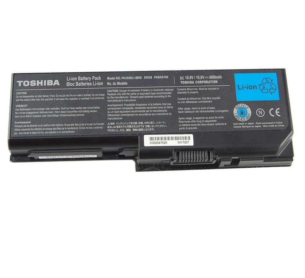 PA3536U-1BRS Toshiba 4400mAh 10.8v Li-ion Laptop Battery For P200 Series P200-178 P200-1ED L350-ST2121 L355-S7811 L355-S7812 Satellite P200 series Satellite P200-10A Satellite P200-10C Satellite P200-10G Satellite P200-10O Satellite P200-10T Satellite P200-11P Satellite P200-123 Satellite P200-12U Satellite P200-12 (Black) (Refurbished)