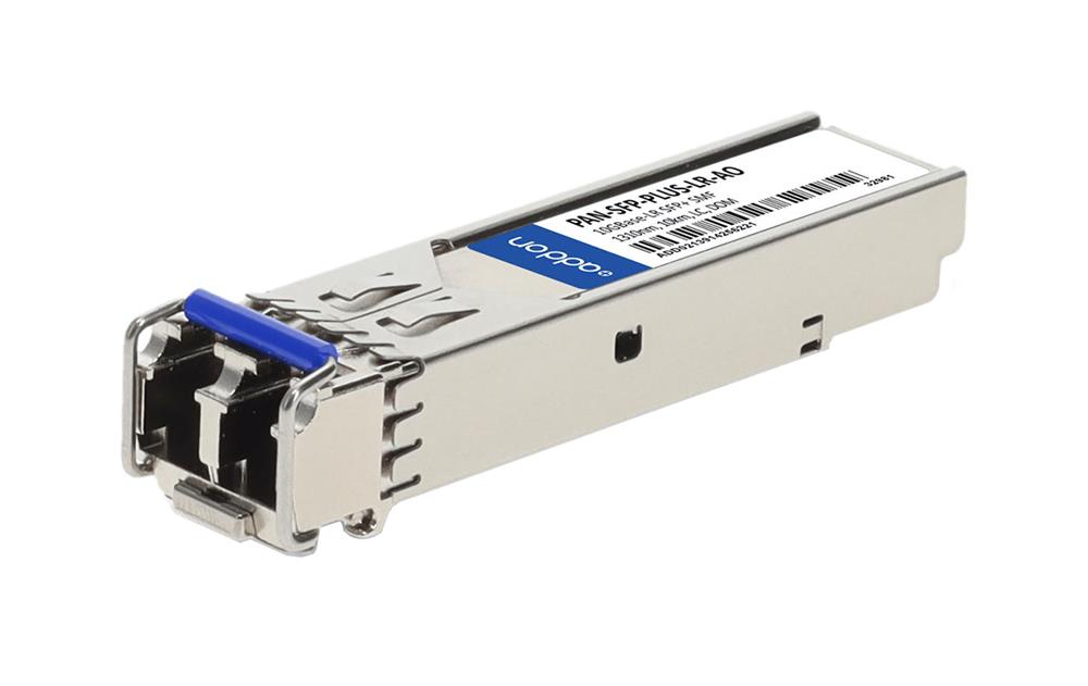 PAN-SFP-PLUS-LR-AO AddOn 10Gbps 10GBase-LR Single-mode Fiber 10km 1310nm Duplex LC Connector SFP+ Transceiver Module for Palo Alto Compatible