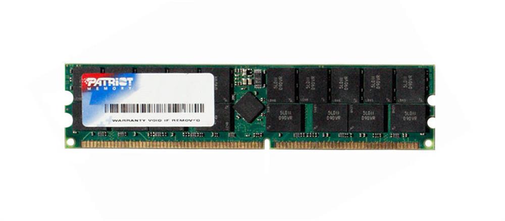 PDC5123500LLK Patriot 512MB Kit (2 X 256MB) PC3500 DDR-433MHz Non-ECC Unbuffered CL2-3-2-5 184-Pin Dual Channel DIMM Memory