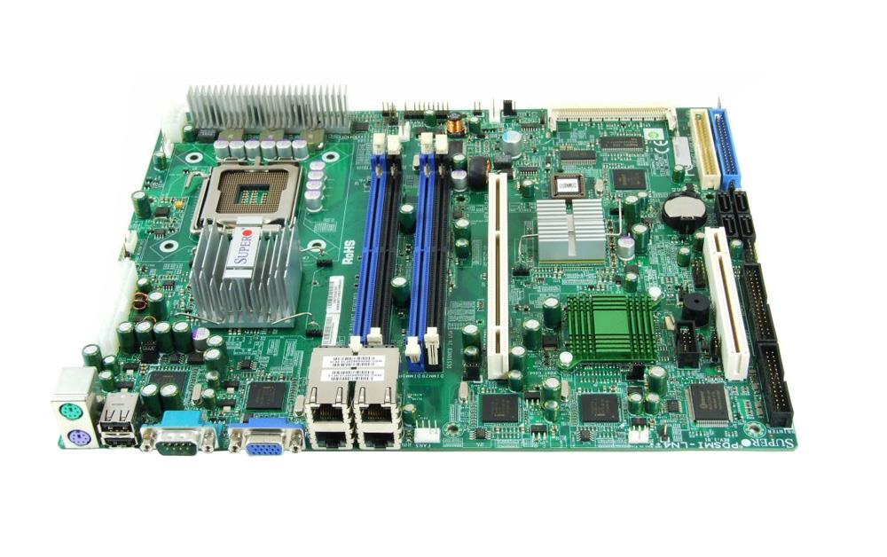 PDSMI-LN4-O SuperMicro PDSMI-LN4 Socket LGA775 Intel E7230 Chipset Intel Pentium D/ Pentium 4 Extreme Edition/ Pentium Extreme Edition/ Celeron D Processors Support DDR2 4x DIMM 4x SATA2 3.0Gb/s AXT Server Motherboard (Refurbished)