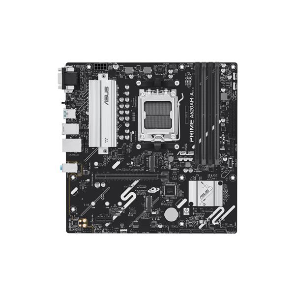 PRIME A620AM-A-CSM ASUS Socket AM5 AMD A620A Chipset AMD Ryzen 9000/8000/7000 Series Processors Support DDR5 4x DIMM 4x SATA 6.0Gb/s Micro-ATX Motherboard (Refurbished)
