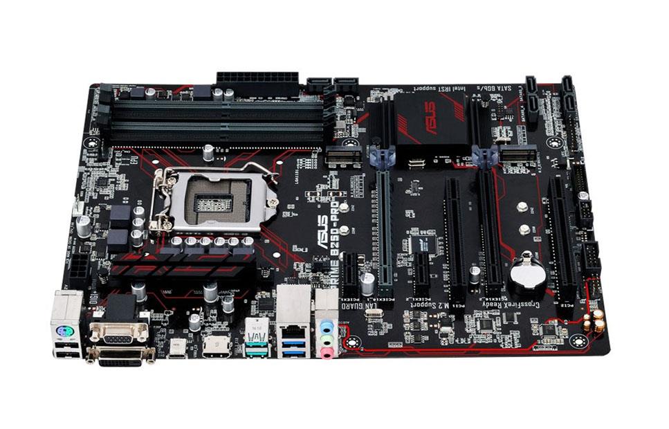 PRIME B250-PRO ASUS Socket LGA 1151 Intel B250 Chipset 7th/6th Generation Core i7 / i5 / i3 / Pentium / Celeron Processors Support DDR4 4x DIMM 6x SATA 6.0Gb/s ATX Motherboard (Refurbished)