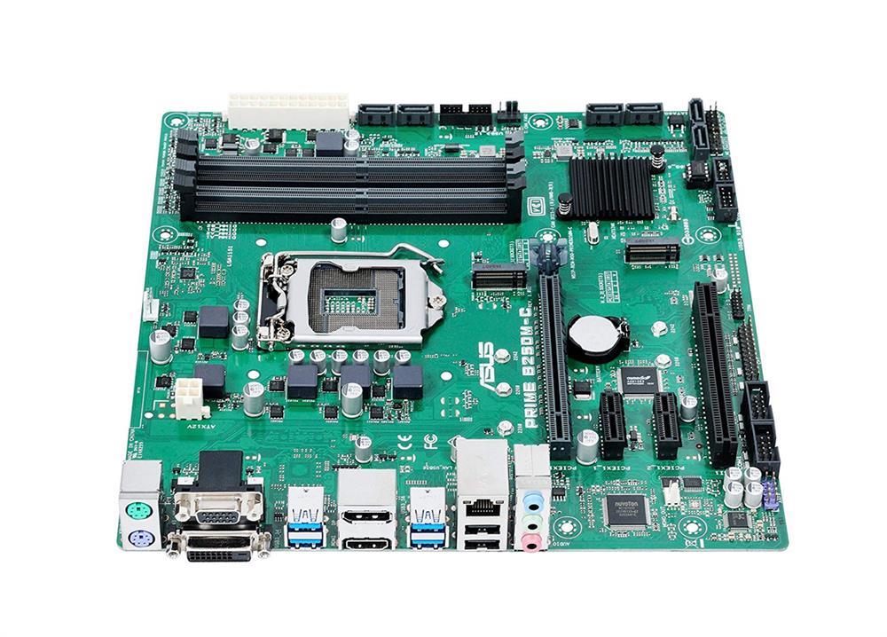 PRIME B250M-C/CSM ASUS Socket LGA 1151 Intel B250 Chipset Core i7 / i5 / i3 / Pentium / Celeron Processors Support DDR4 4x DIMM 6x SATA 6.0Gb/s uATX Motherboard (Refurbished)