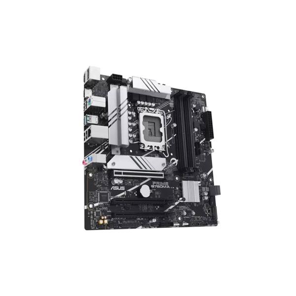 PRIME B760M-A II-CSM ASUS Socket LGA 1700 Intel B760 Chipset 14th/13th/12th Generation Intel Core Pentium Gold / Celeron Processors Support DDR5 4x DIMM 4x SATA 6.0Gb/s Micro-ATX Motherboard (Refurbished)