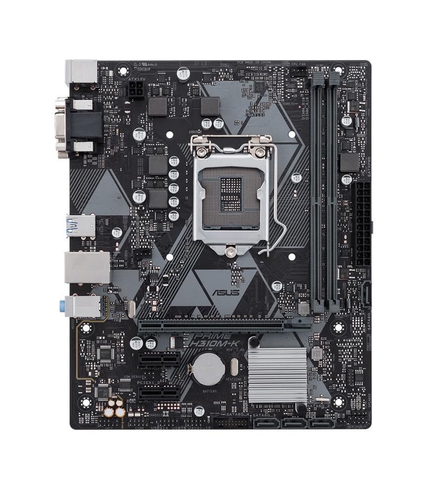 PRIME H310M-K R2.0/CSM ASUS Socket LGA 1151 Intel H310 Chipset 9th/8th Generation Core / Pentium / Celeron Processors Support DDR4 2x DIMM 4x SATA 6.0Gb/s mATX Motherboard (Refurbished)