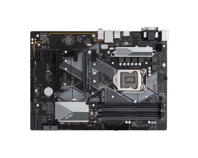 PRIME H370-A/CSM ASUS Socket LGA 1151 Intel H370 Chipset 8th Generation Core i7 / i5 / i3 / Pentium / Celeron Processors Support DDR4 4x DIMM 6x SATA 6.0Gb/s ATX Motherboard (Refurbished)