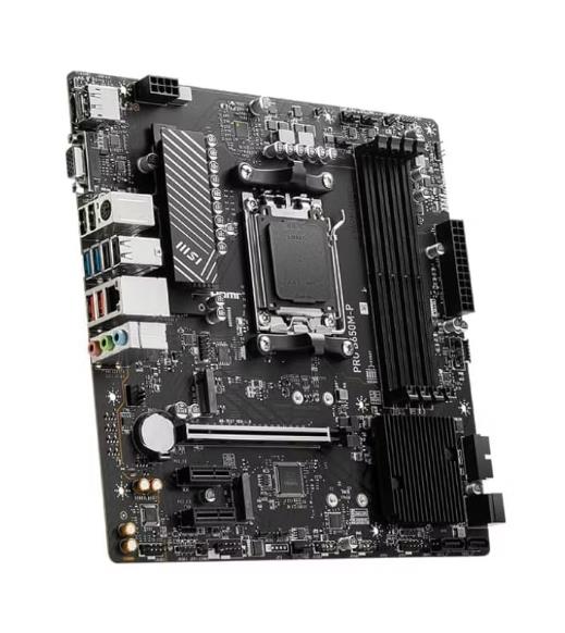 PRO B650M-P MSI AM5 AMD B650 Chipset AMD Ryzen 8000/ 7000 Series Processors Support DDR5 4x DIMM 4x SATA 6.0Gb/s Micro-ATX Motherboard (Refurbished)