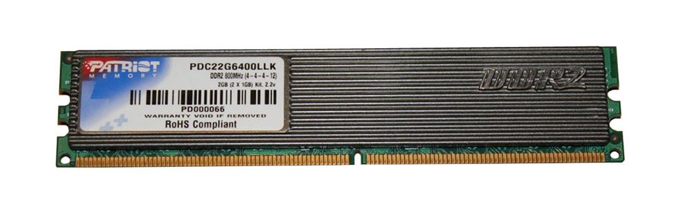 PSA22G800EFBK Patriot 2GB Kit (2 X 1GB) PC2-6400 DDR2-800MHz ECC Fully Buffered CL6 240-Pin DIMM Memory Compatible with Apple Mac Pro