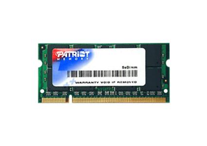 PSD512400S Patriot Signature 512MB DDR PC3200 400MHz Non-ECC Unbuffered CL3 200-Pin Sodimm Memory Module