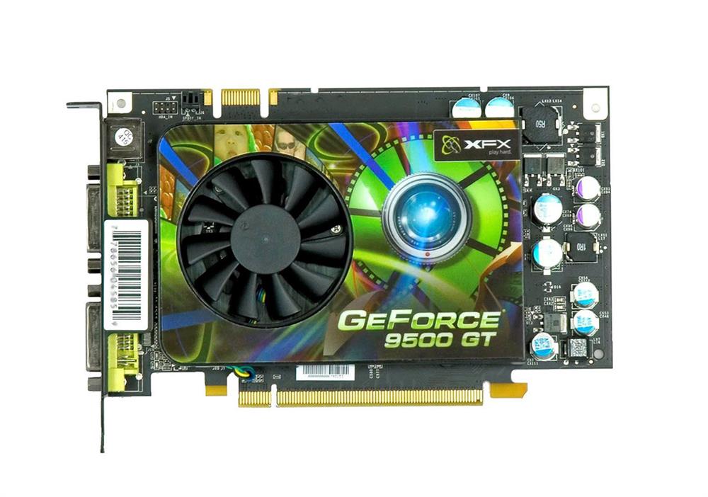 PV-T95G-YDQ Nvidia GeForce 9500 GT 512MB DDR2 128-Bit HDCP Ready SLI Support PCI-Express 2.0 x16 Video Graphics Card