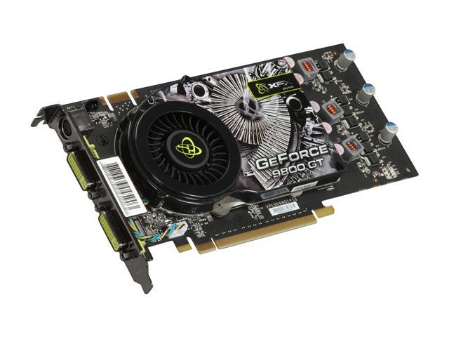 PVT98GYDLB Nvidia GeForce 9800GT 512MB GDDR3 Dual DVI / HDTV PCI-Express 2.0 x16 Video Graphics Card