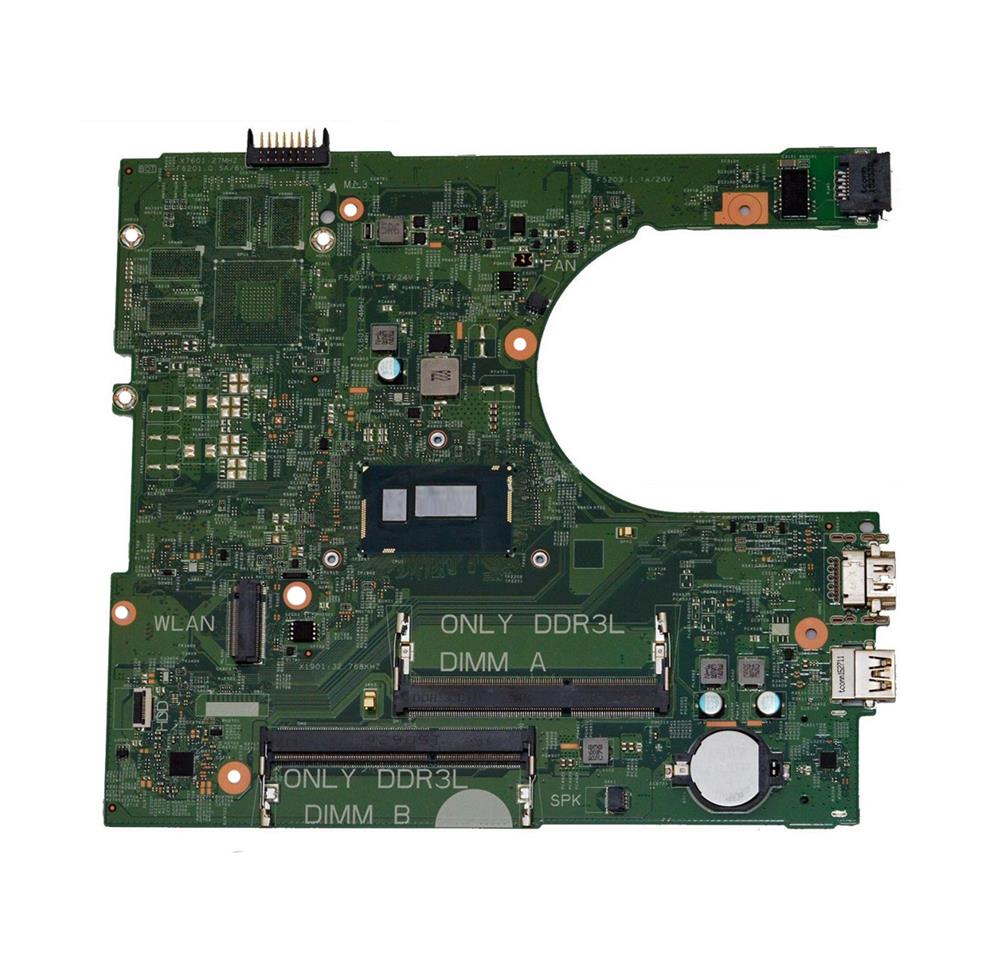 PX1X6 Dell System Board (Motherboard) With 1.70GHz Intel Core i3-4005u Processors Support For 3458 (Refurbished)