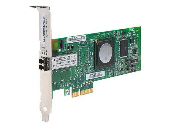 PX2510401-51 QLogic Single-Port 4Gbps Fiber Channel Ethernet PCI Express x4 Host Bus Network Adapter