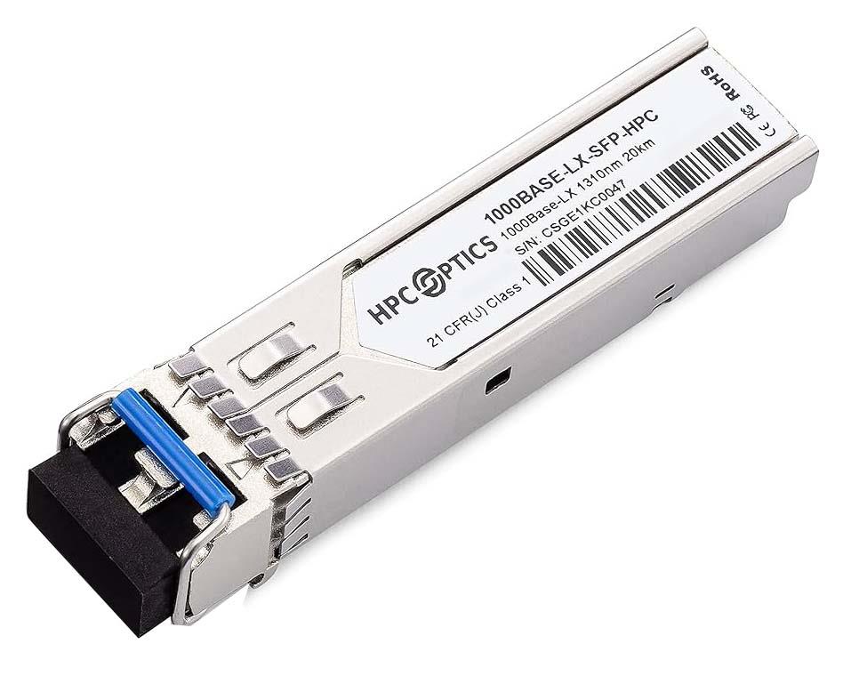Q0E63A HP 1Gbps 1000Base-LX 10km 1310nm SFP (mini-GBIC) Transceiver Module for Nokia 1830 Photonic Service Switch