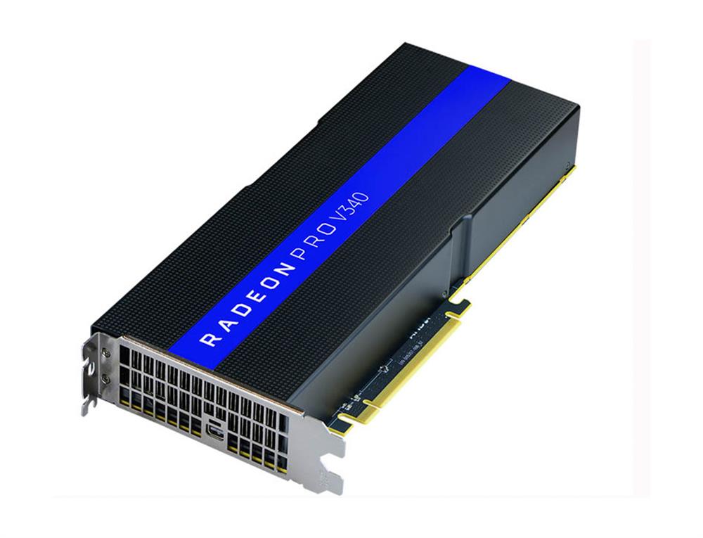 Q0Y81A HPE AMD Radeon Pro V340 32GB GDDR5 PCI-Express 3.0 Video Graphics Card