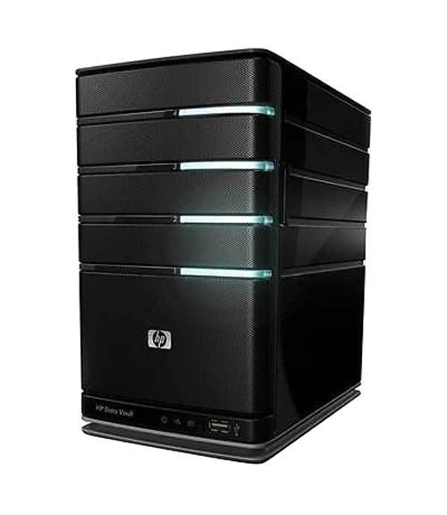 Q2052A#ABU HP Storageworks Data Vault X510 Server Tower 1-way 1 X P E5200 2.5GHz Ram 2GB Sata Hot-swap 3.5-inch HDD 2 X 1.5TB Gigabit Ethernet Windows Home Server Monitor None (Refurbished) Q2052A ABU