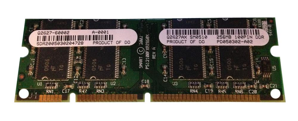 Q2627-60002 HP 256MB PC2100 DDR 266MHz non-ECC 100-Pin SDRAM DIMM Memory Module for HP LaserJet 2400/4250/4350/5200/9050 Series Printers
