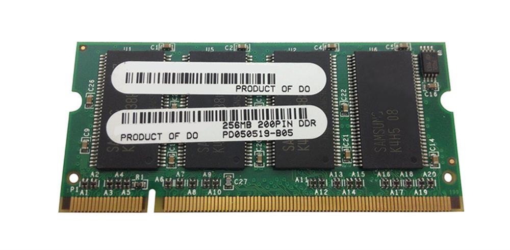 Q2631A HP 256MB PC2100 DDR-266MHz non-ECC Unbuffered CL2 200-Pin SoDimm Memory Module for Color LaserJet 4650/4700/5550 Series Printers