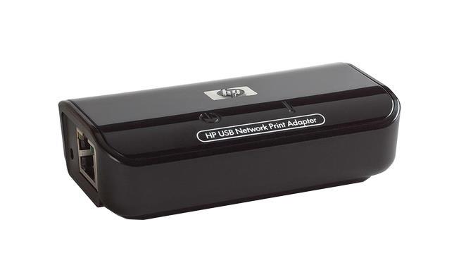 Q6275A#B1H HP USB Fast Ethernet Print Server 1 x 10/100Base-TX USB 2.0 (Refurbished) Q6275A B1H