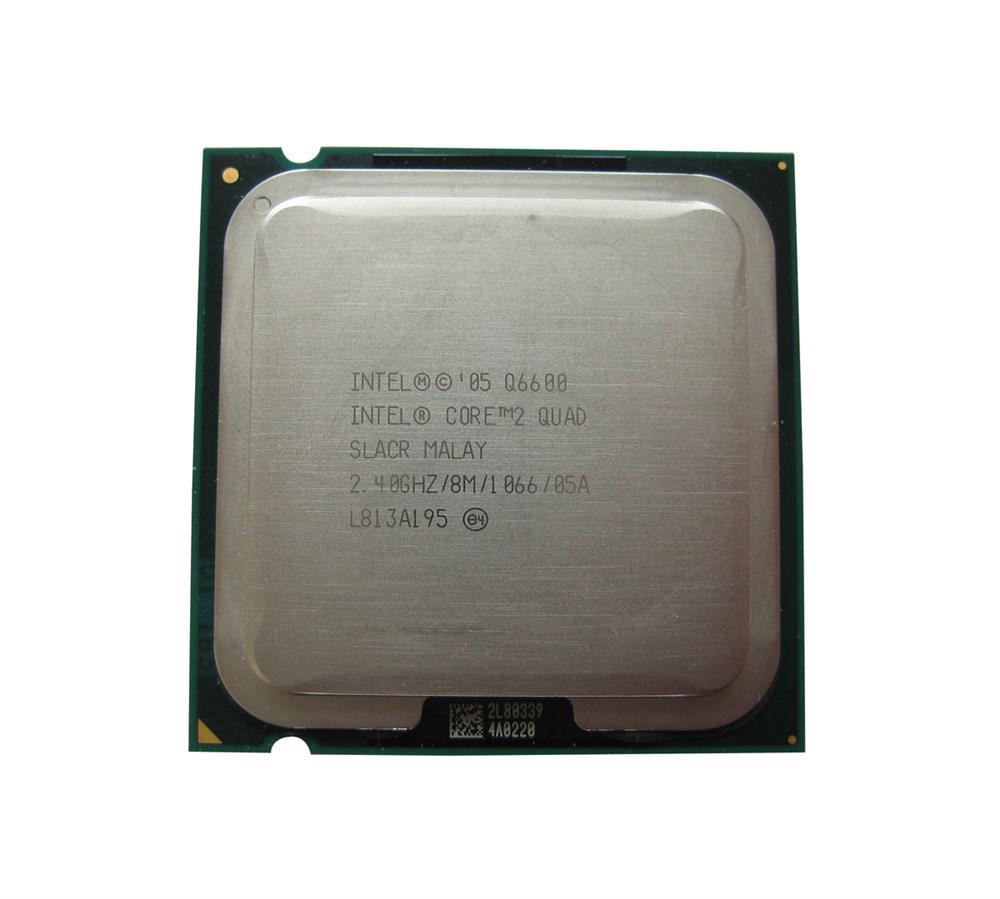 Q6600 Intel Core 2 Quad 2.40GHz 1066MHz FSB 8MB L2 Cache Processor