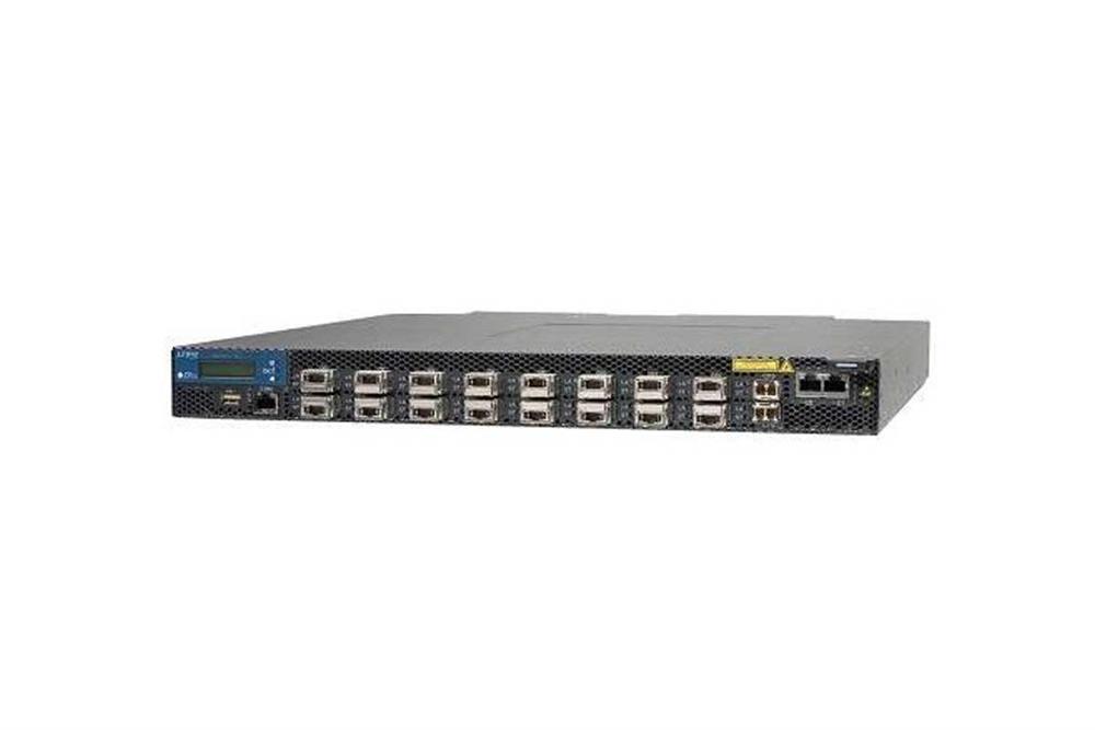 QFX3600-I-16Q-AFOS Juniper 16 x QSFP+ Port 40GbE Layer 3 Managed 1U Rack-mountable Side to Port Side Air Flow Interconnect Switch (Refurbished)