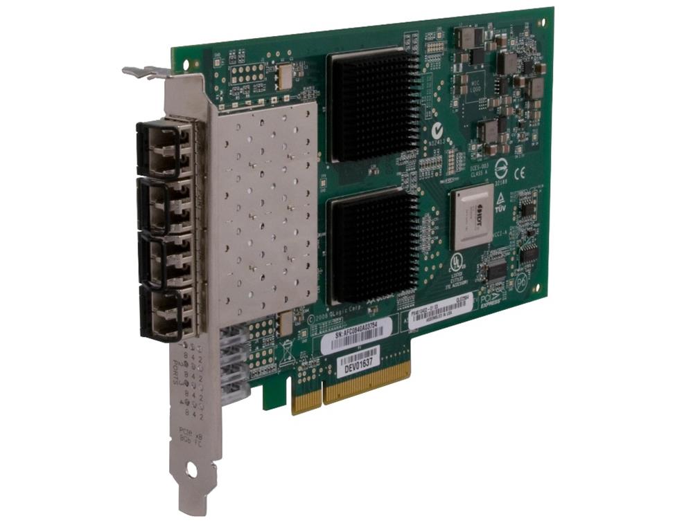 QL-E2564ESP QLogic ESanblade 8GB Quad Port Fibre PCI Express