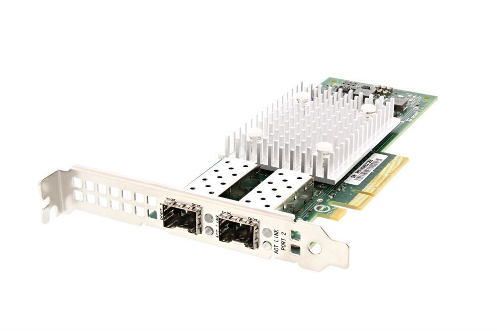 QL41262HLCU-11-CK Dell Dual-Ports 25/10Gbps SFP28/SFP+ Gigabit Ethernet PCI Express 3.0 x8 Converged Network Adapter with Full Height