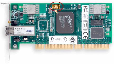 QLA2310FL-06 QLogic Fibre Channel Adapter 64-bit 66MHz PCI-X to 2Gb multi-m