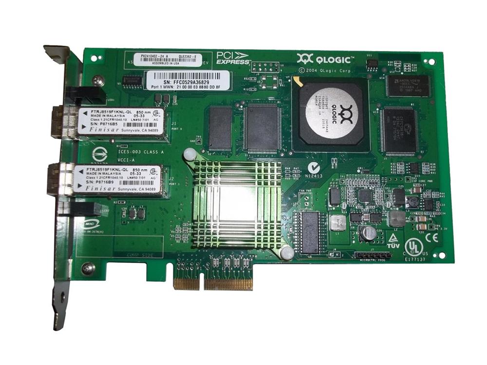 QLE2362-E QLogic Sanblade QLE2360 PCI Express x4 HBA Dual Port