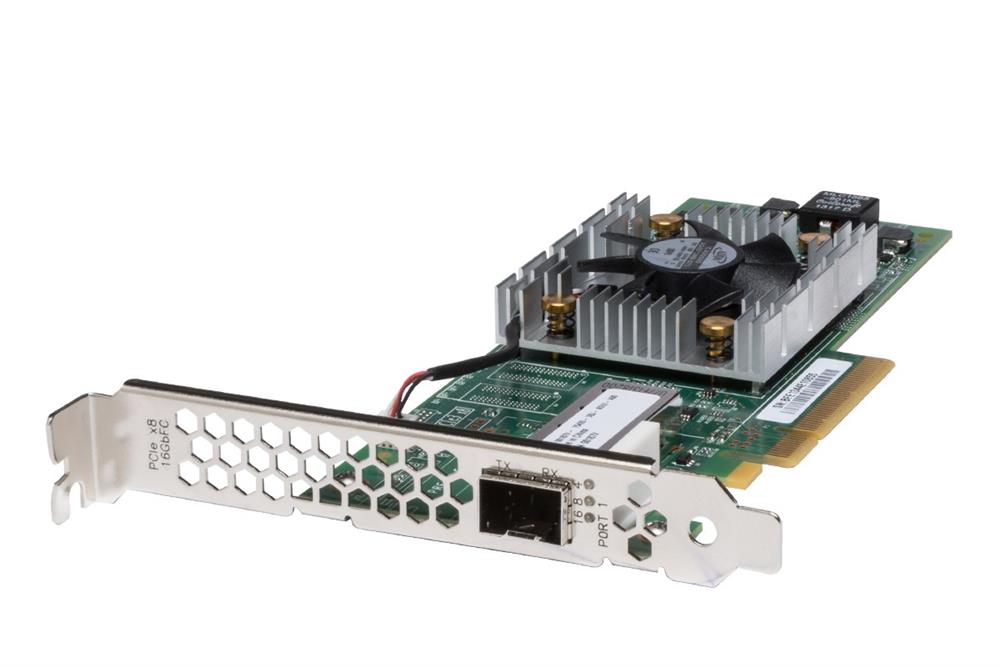 QLE2660-HP Qlogic Single-Port SFP+ 16Gbps Fibre Channel PCI Express 2.0 x8 Host Bus Network Adapter