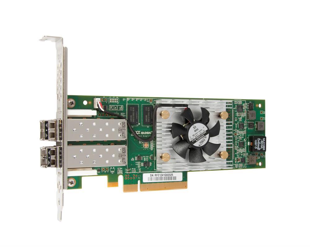 QLE2672-NAP QLogic Dual-Ports 16Gbps PCI Express Fibre Channel Network Adapter for NetApp