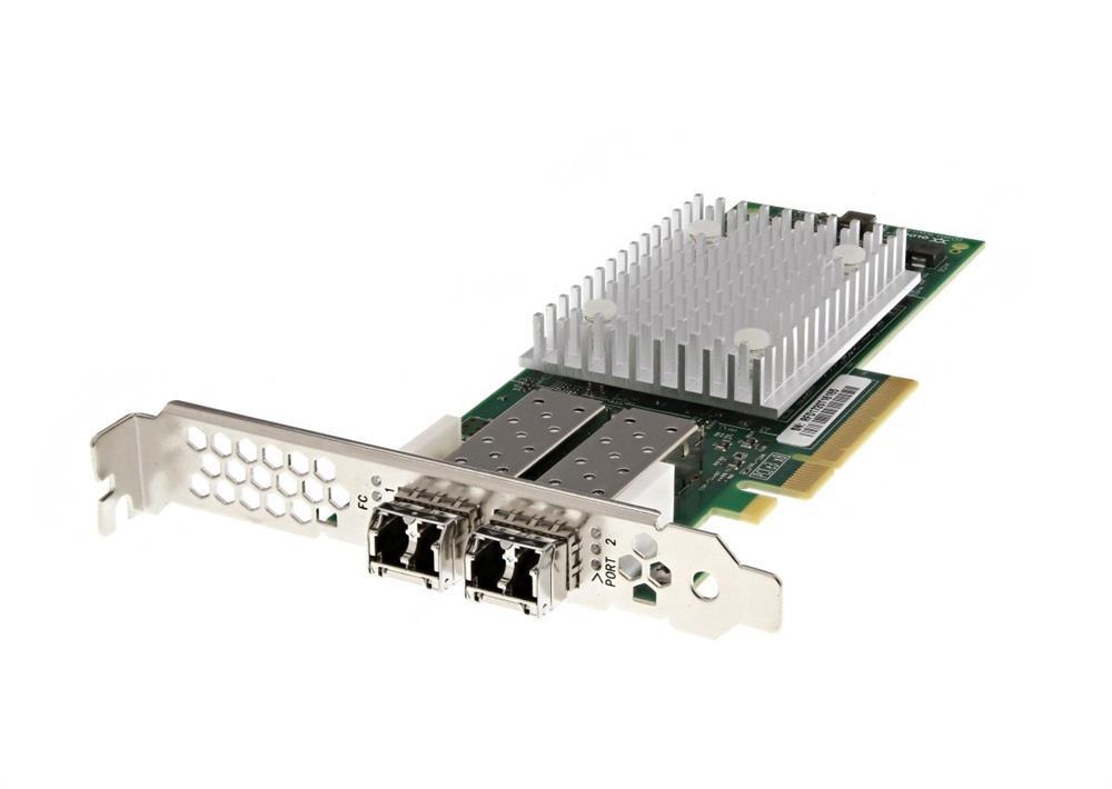 QLE2692-SR-CK HP StoreFabric SN1100E Dual-Ports 16Gbps Fibre Channel PCI Express 3.0 x8 Host Bus Network Adapter