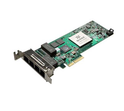 QLE3044-RJ Qlogic PCI Express 2.0 X4 Low Profile Gigabit En 1000Base-T 4-port Network Adapter