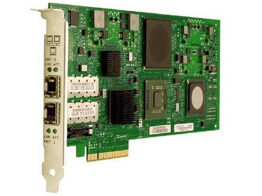 QLE8042-SR-CK QLogic Dual Port 10Gbps Ethernet to PCIe Converged Network Adapter (CNA)