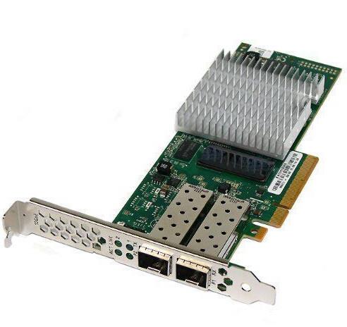QLE8242-CU-SP QLogic Dual-Ports SFP+ 10Gbps 10 Gigabit Ethernet PCI Express 2.0 x8 Converged Network Adapter