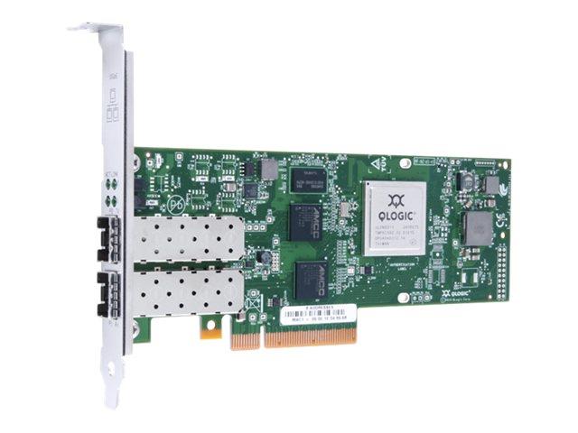QLE8242-CU QLogic Dual-Ports SFP+ 10Gbps 10 Gigabit Ethernet PCI Express 2.0 x8 Converged Network Adapter